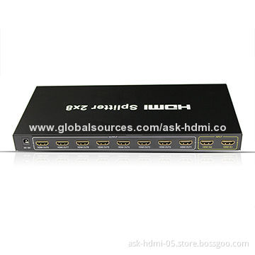v1.3 HDMI 2x8 splitter, 1,080P